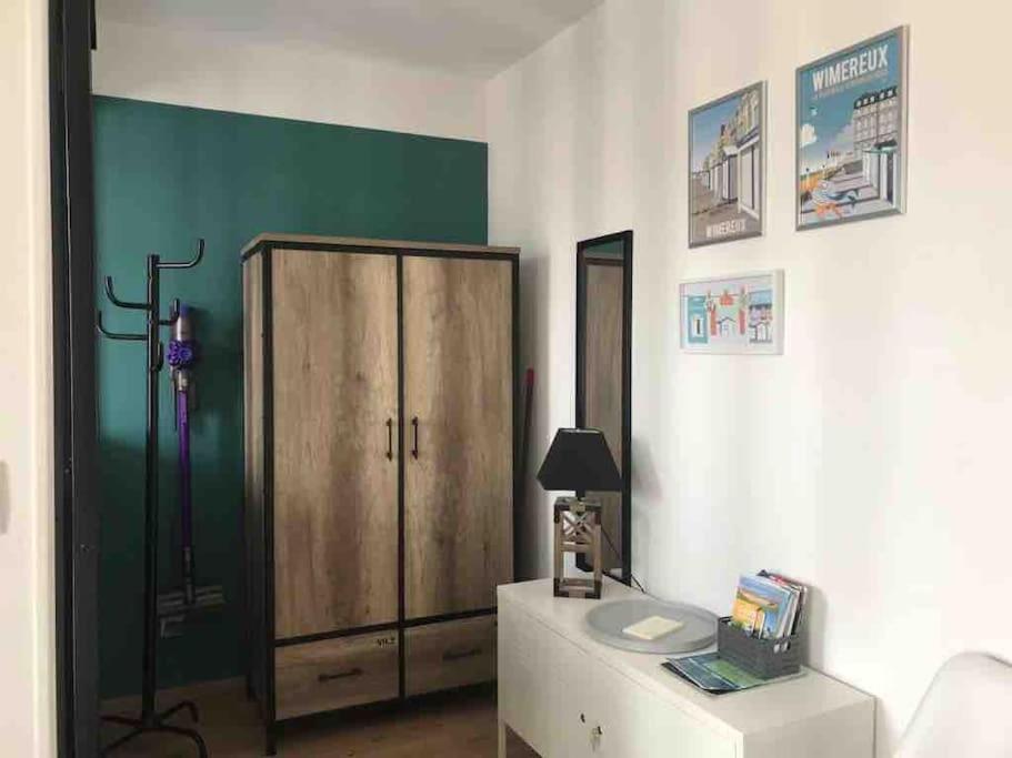 Studio Le P'Tit Wims A 350 M De La Plage Wimereux Exterior photo